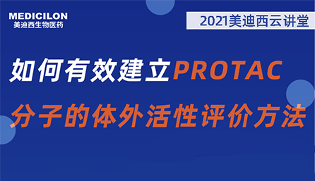 【云讲堂】：如何有效建立PROTAC分子的体外活性评价方法？