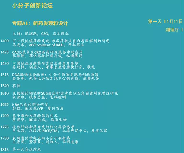 小分子创新论坛--专题A1：新药发现和设计.png