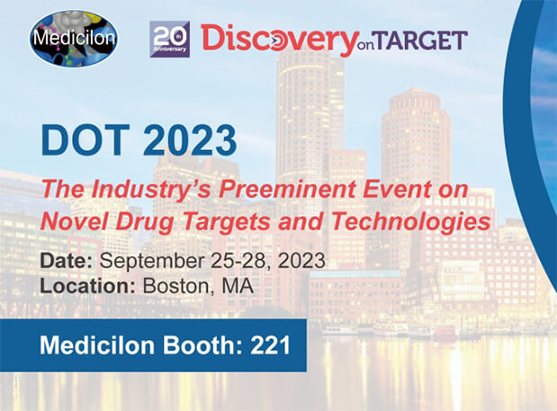 在DOT2023探索新型靶点，HJC黄金城平台戴学东博士带领团队赴会